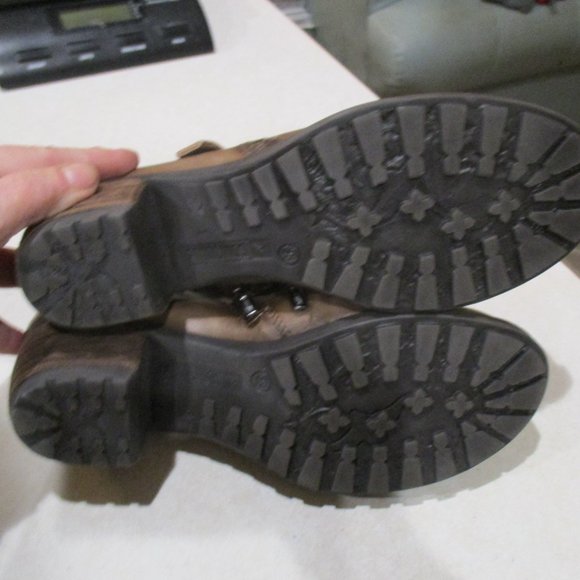 Pikolinos Leather Brown Ankle Boots Size 38 / 7.5-8 - Picture 3 of 8